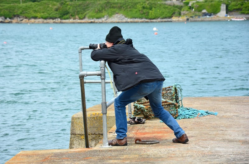 Paparazzi capturing celebrities